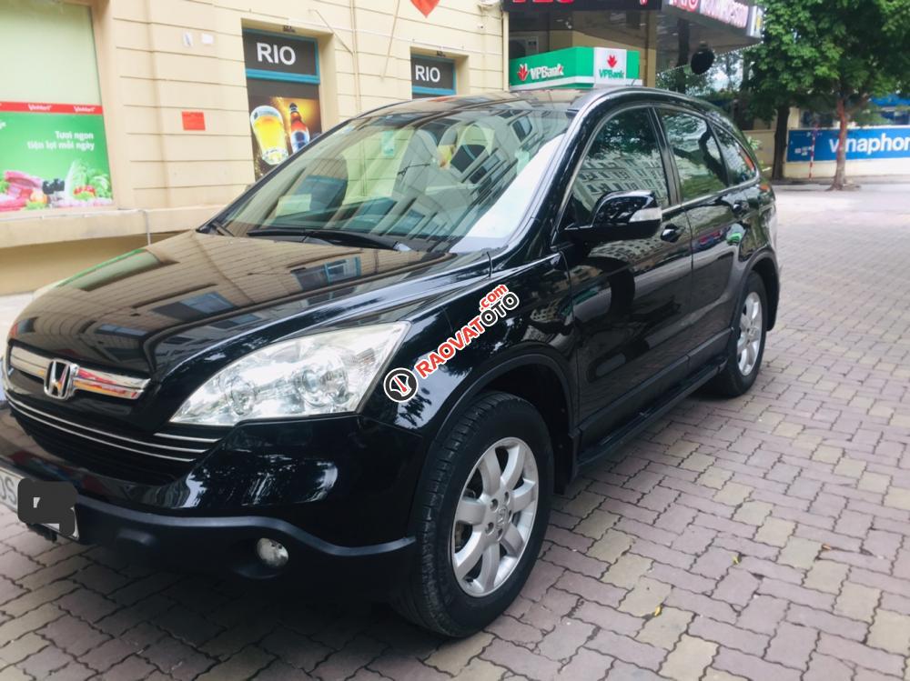 Cần bán xe Honda CR V sản xuất năm 2009, màu đen, 540tr-13