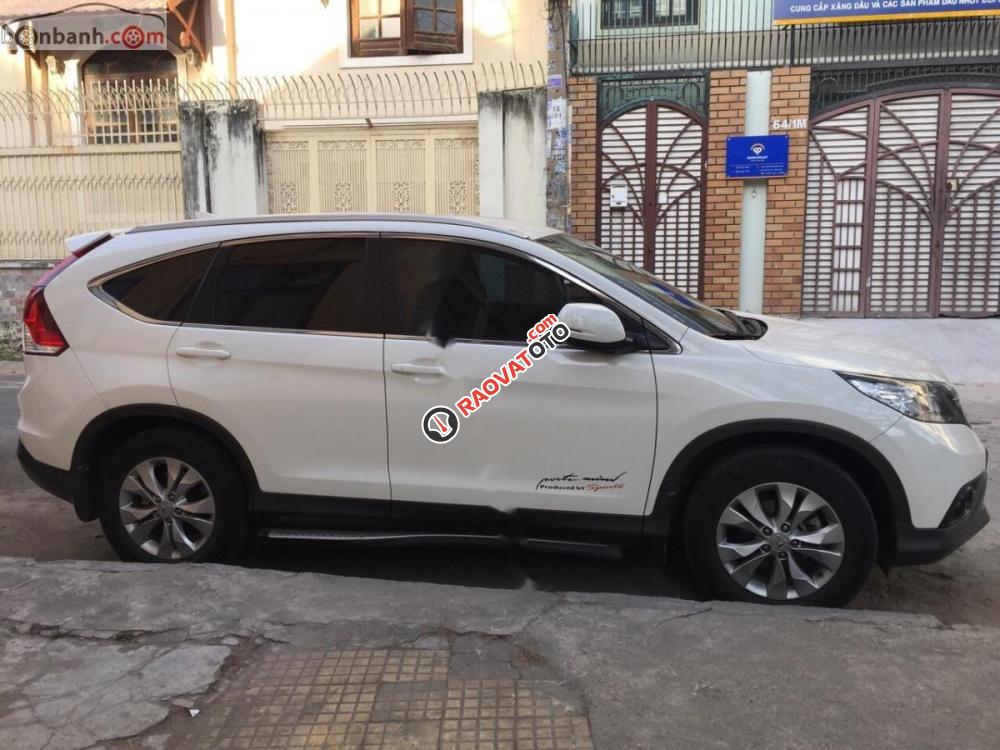 Bán ô tô cũ Honda CR V 2.0 đời 2014, màu trắng, xe nhập-5