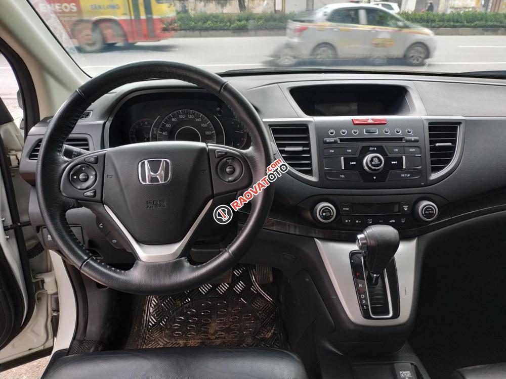 Bán xe Honda CR V 2.4 đời 2014, màu trắng, giá 825tr-0