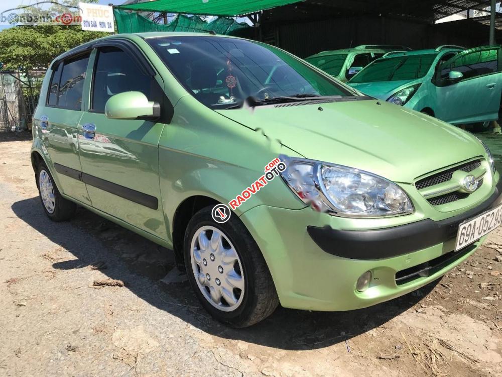 Cần bán lại xe Hyundai Getz 1.1 năm sản xuất 2008, màu xanh lam, nhập khẩu nguyên chiếc chính chủ-6