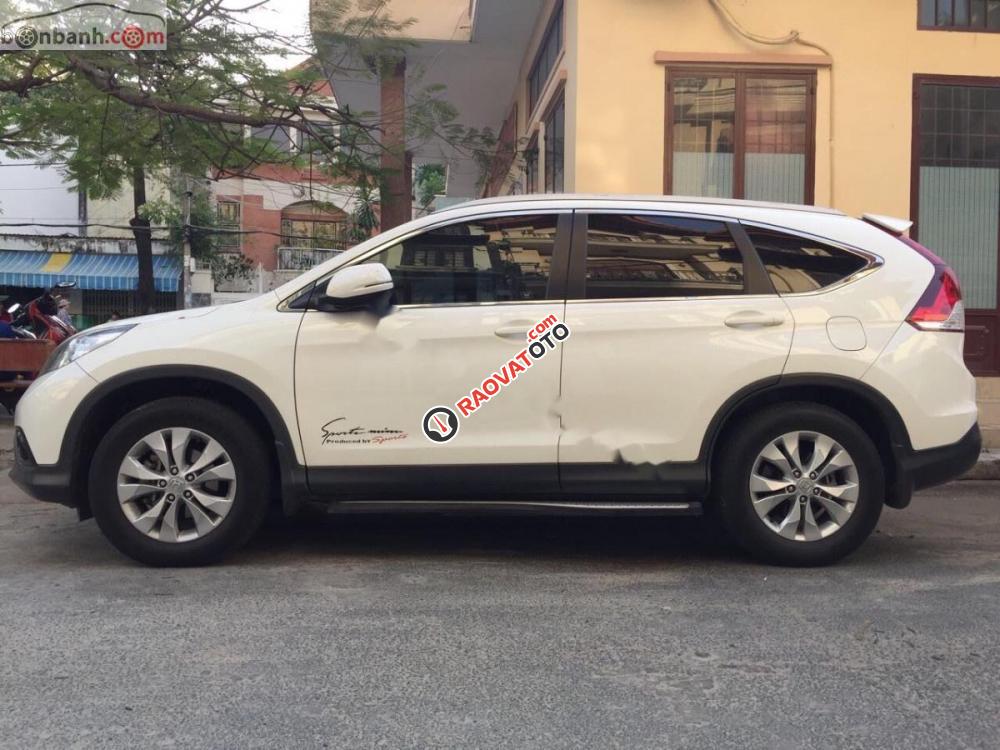 Bán ô tô cũ Honda CR V 2.0 đời 2014, màu trắng, xe nhập-4