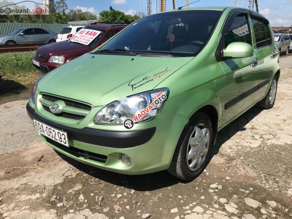 Cần bán lại xe Hyundai Getz 1.1 năm sản xuất 2008, màu xanh lam, nhập khẩu nguyên chiếc chính chủ-9