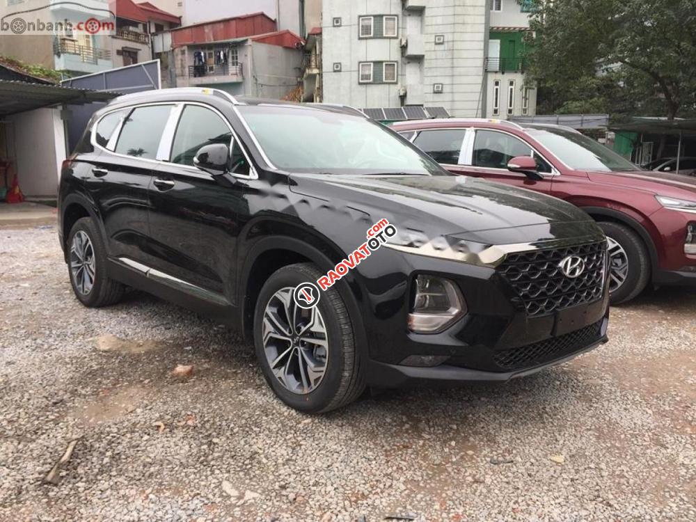 Cần bán Hyundai Santa Fe 2.2 CRDi đời 2019, màu đen-9