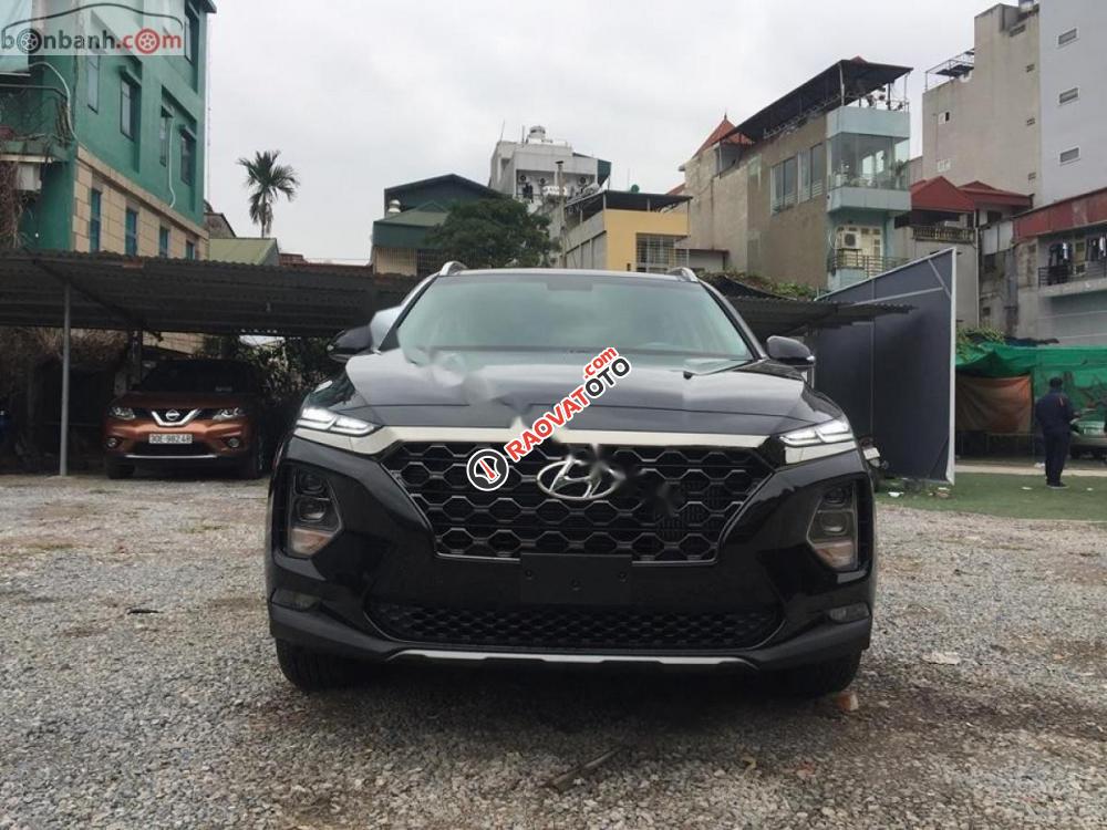 Cần bán Hyundai Santa Fe 2.2 CRDi đời 2019, màu đen-7