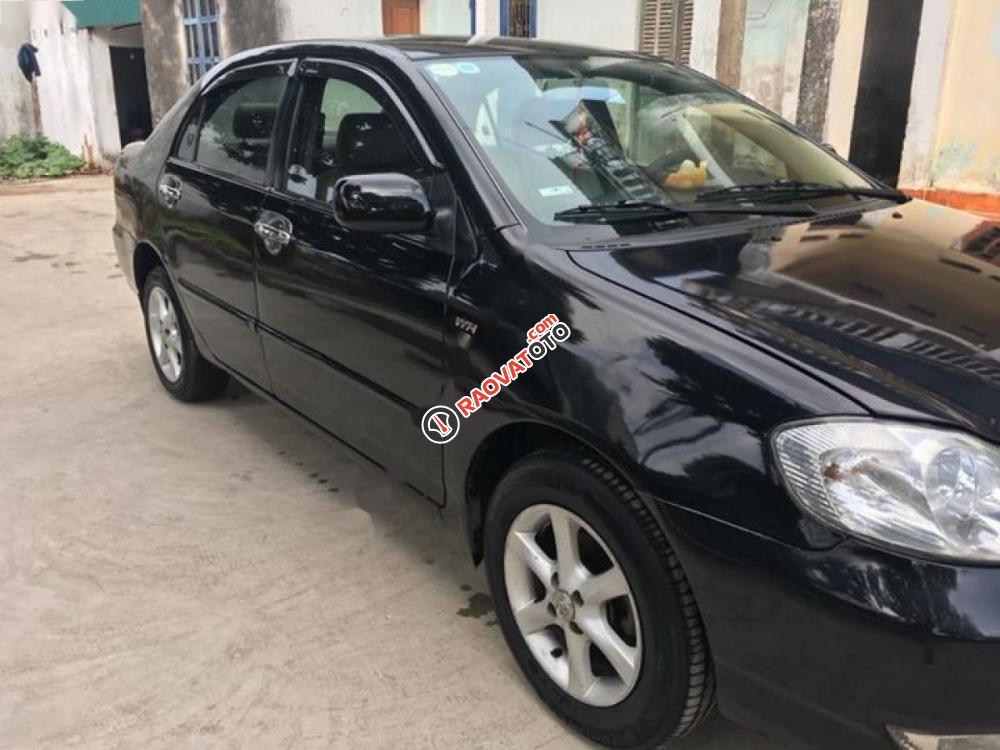 Cần bán lại xe Toyota Corolla altis 1.8MT đời 2003, màu đen số sàn-4