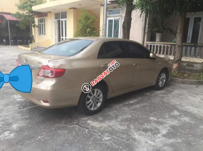 Bán xe Toyota Corolla XLI sản xuất năm 2011, màu vàng, nhập khẩu nguyên chiếc, giá 515tr-4