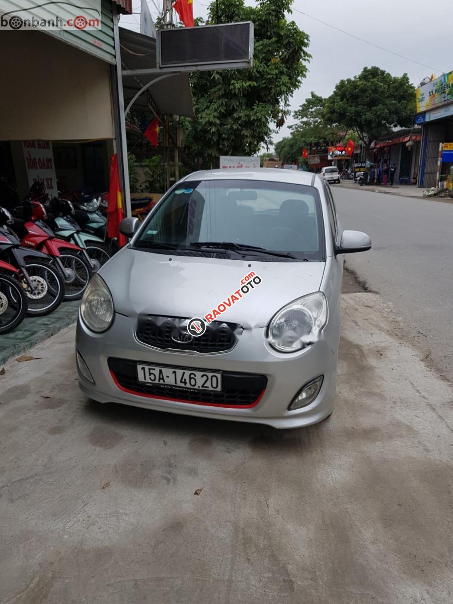 Bán ô tô Kia Morning LX đời 2009, màu bạc-1
