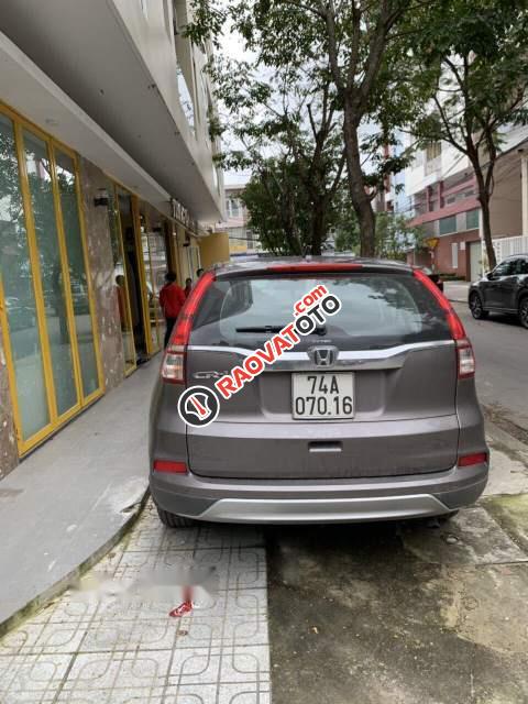 Bán Honda CR V 2.4 TG năm sản xuất 2017, màu xám, nhập khẩu nguyên chiếc-1