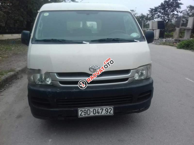 Cần bán gấp Toyota Hiace MT đời 2007, màu trắng, giá tốt-4