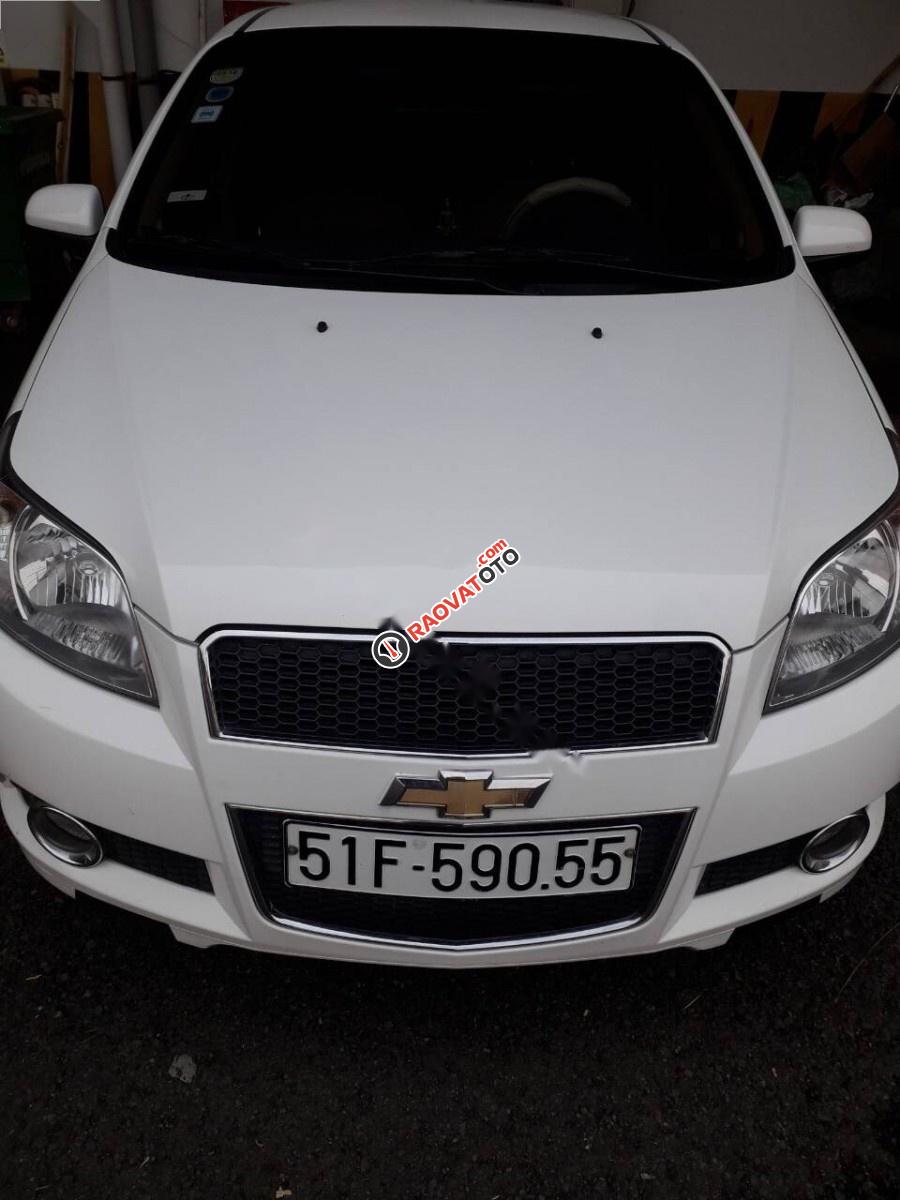 Bán Chevrolet Aveo LTZ 1.5 AT 2016, màu trắng như mới-4