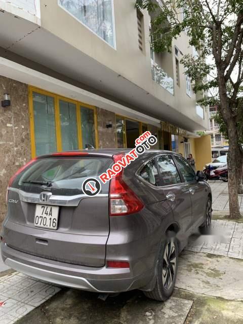 Bán Honda CR V 2.4 TG năm sản xuất 2017, màu xám, nhập khẩu nguyên chiếc-2