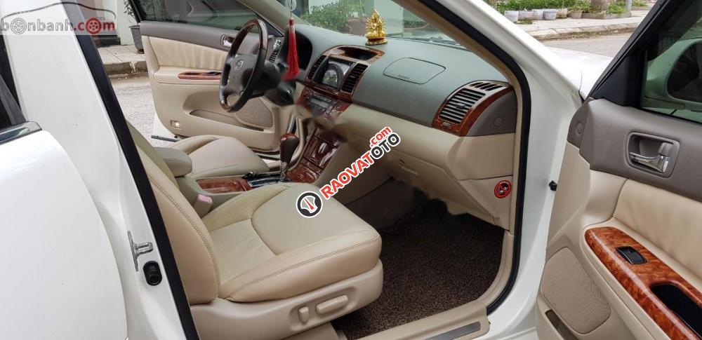 Bán ô tô Toyota Camry 3.0V sản xuất 2005, màu trắng-9