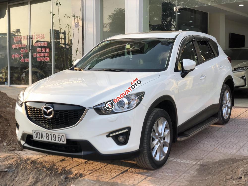 Bán Mazda CX 5 2.0 sx2014, màu trắng, xe cực mới-5