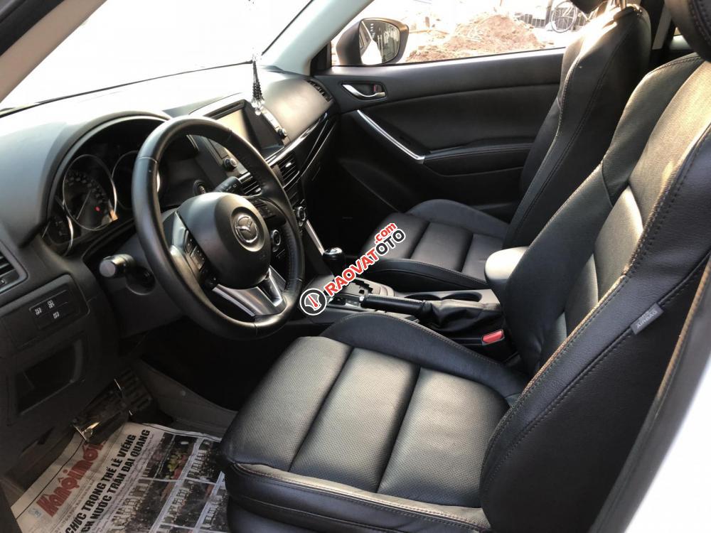 Bán Mazda CX 5 2.0 sx2014, màu trắng, xe cực mới-2