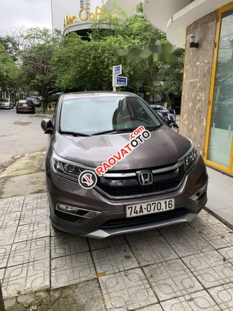 Bán Honda CR V 2.4 TG năm sản xuất 2017, màu xám, nhập khẩu nguyên chiếc-4