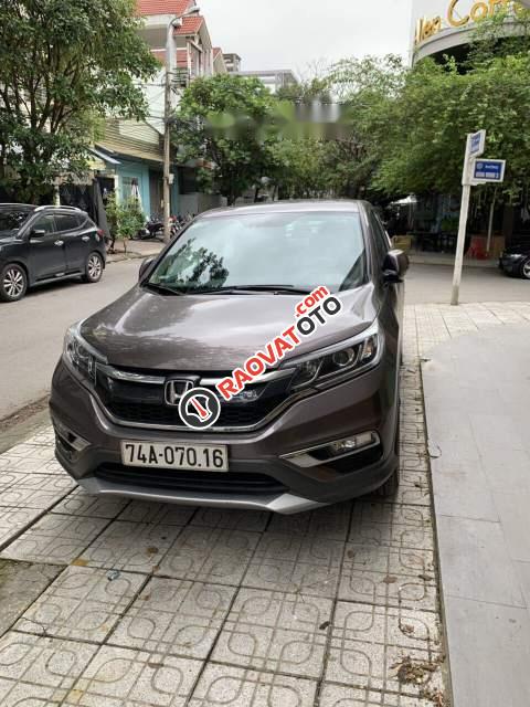 Bán Honda CR V 2.4 TG năm sản xuất 2017, màu xám, nhập khẩu nguyên chiếc-5