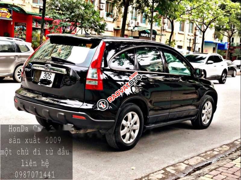 Bán xe Honda CR V 2.4 2009, màu đen chính chủ, giá 539tr-3