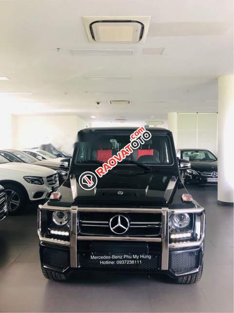 Bán ô tô Mercedes G63 AMG sản xuất năm 2018, màu xanh-5