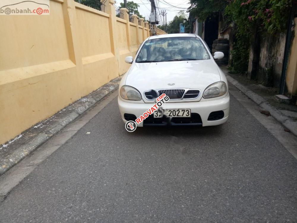 Bán Daewoo Lanos SX đời 2004, màu trắng, giá chỉ 78 triệu-7