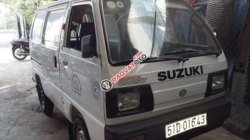 Cần bán Suzuki Super Carry Van 2008, màu trắng, 118 triệu-0