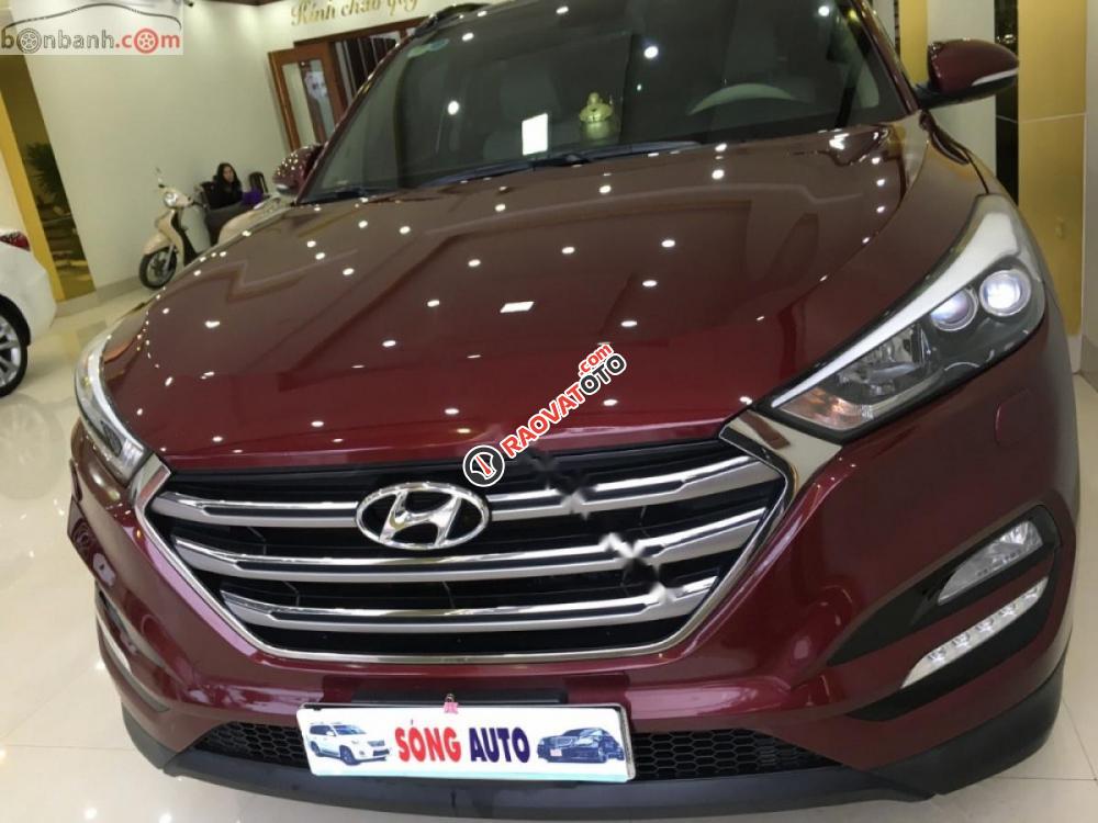 Bán xe Hyundai Tucson 2.0 AT sản xuất năm 2016, màu đỏ, xe nhập, giá tốt-4