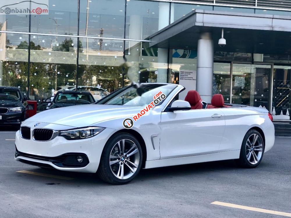 Bán xe BMW 4 Series 420i Convertible đời 2018, màu trắng, nhập khẩu-5