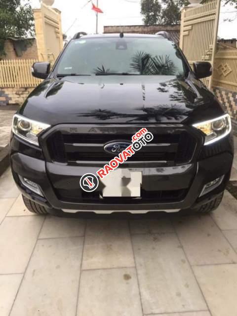 Bán Ford Ranger AT 2017, màu đen, xe nhập giá cạnh tranh-3