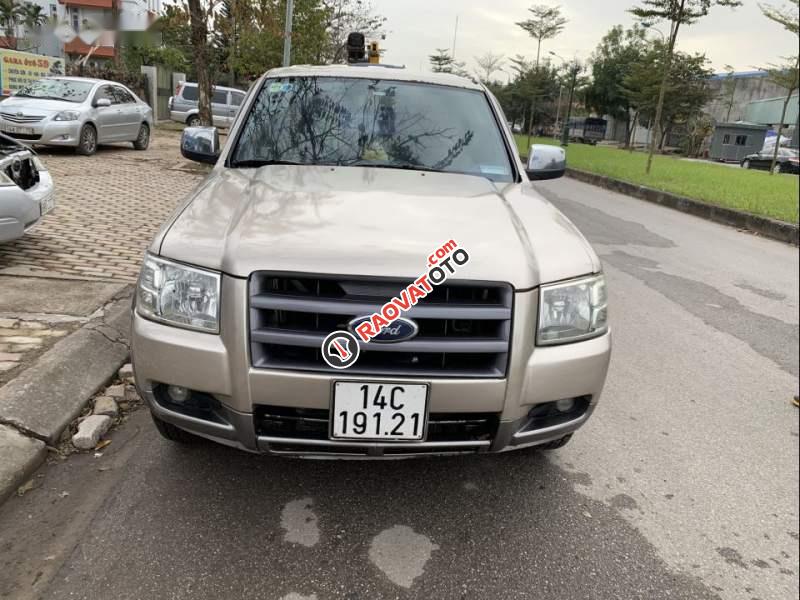 Bán ô tô Ford Ranger XLT đời 2007, màu vàng, xe nhập-3