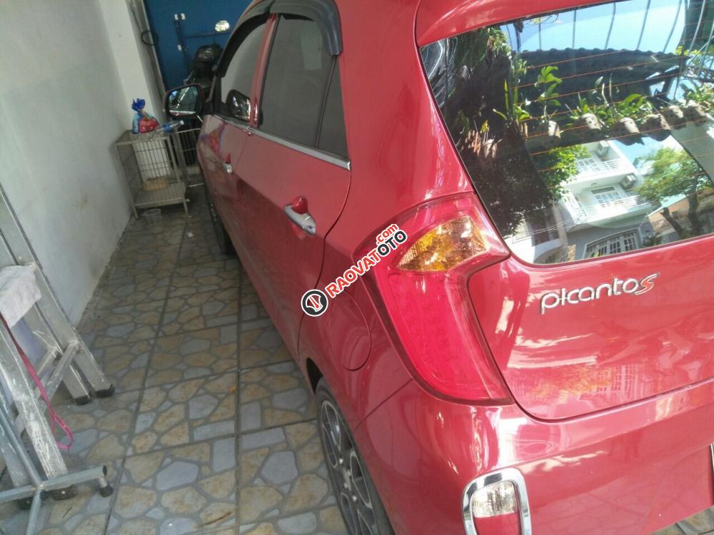 Bán xe Kia Picanto S 2014, màu đỏ-3