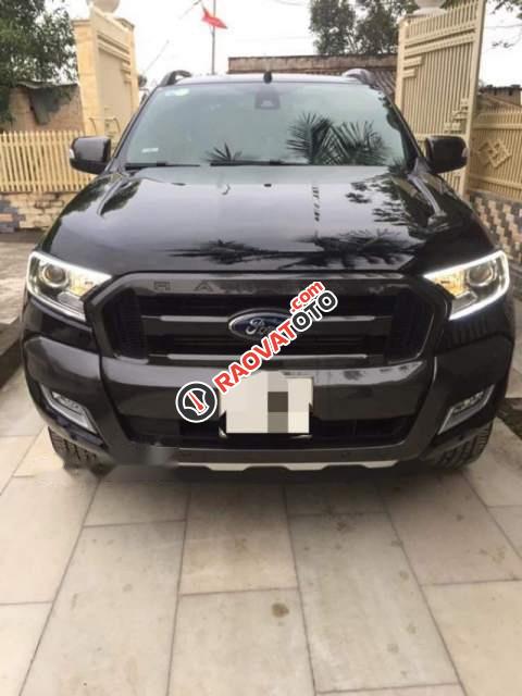 Bán Ford Ranger AT 2017, màu đen, xe nhập giá cạnh tranh-1