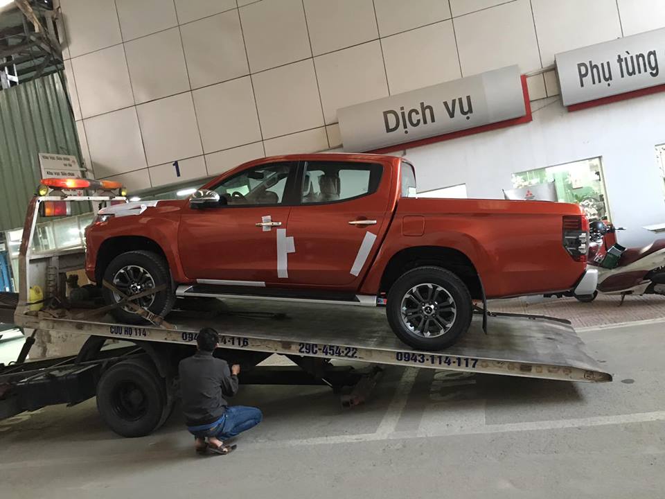 Đuôi xe Mitsubishi Triton 2019 