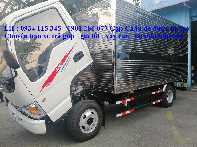 Bán xe tải Jac 2.4T (2.4 tấn) - 2T4(2 tấn 4) |Cabin vuông + động cơ Isuzu |thùng dài 4.3 m? giá tốt nhất-4