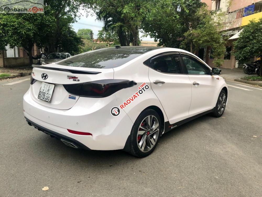 Bán Hyundai Elantra 1.8 AT đời 2014, màu trắng, nhập khẩu  -1