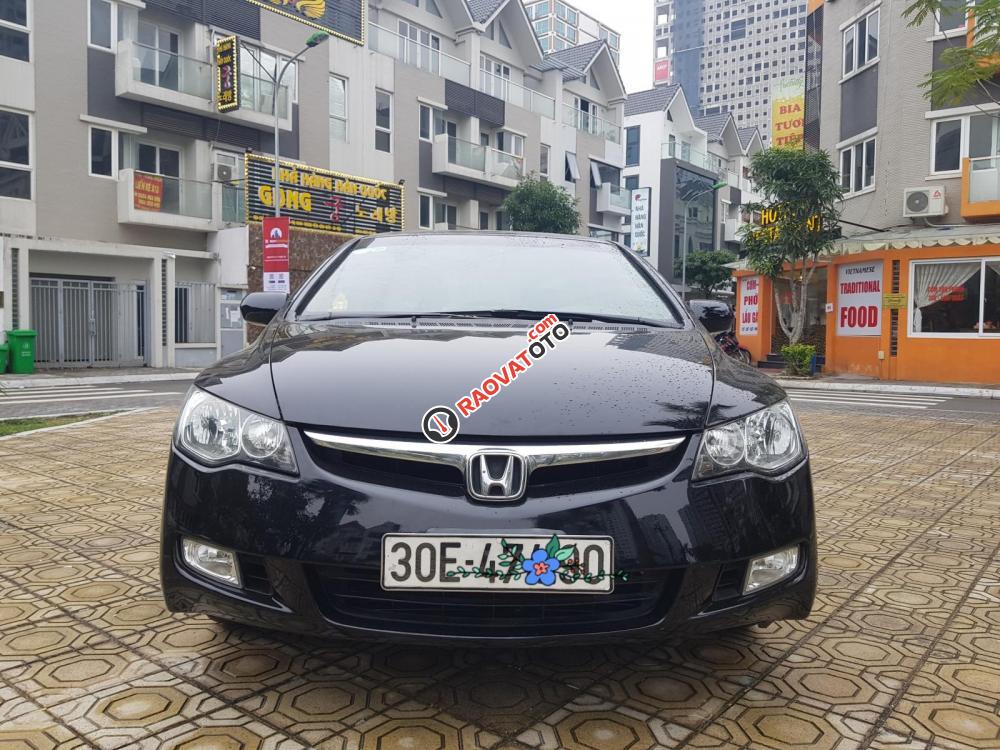 Bán xe Honda Civic 1.8 đời 2009, màu đen-0