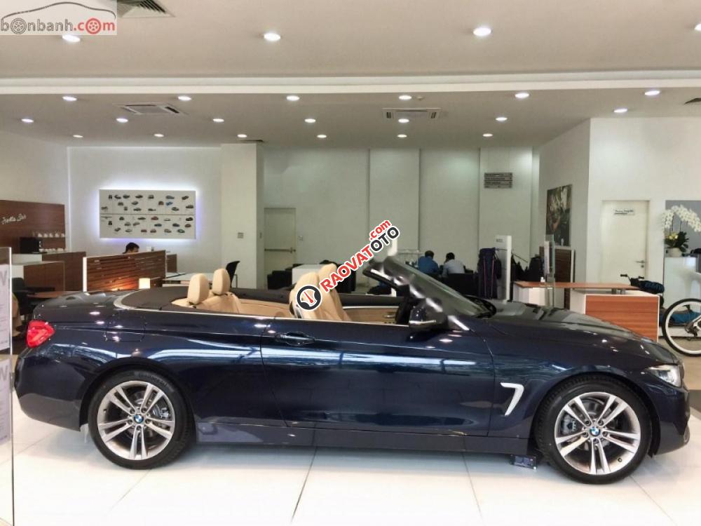 Cần bán BMW 4 Series 420i Convertible sản xuất năm 2018, màu xanh lam, xe nhập-1