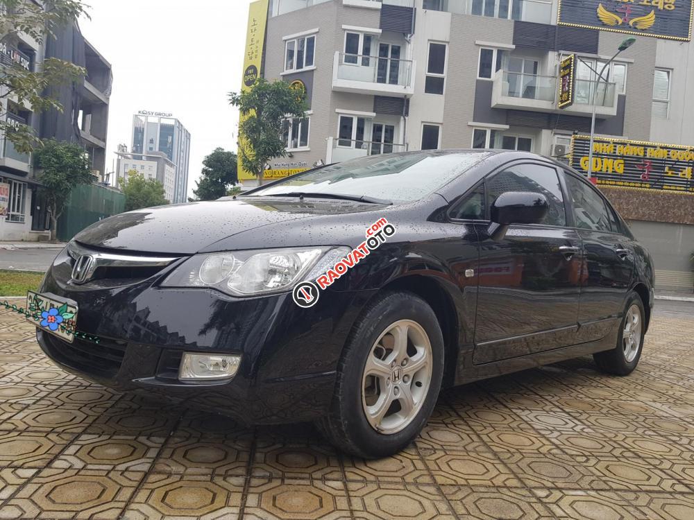Bán xe Honda Civic 1.8 đời 2009, màu đen-1