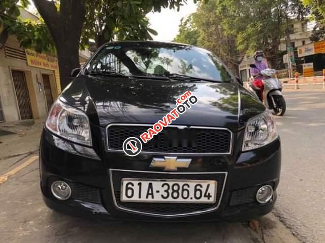 Bán xe Chevrolet Aveo LTZ đời 2014, màu đen-2