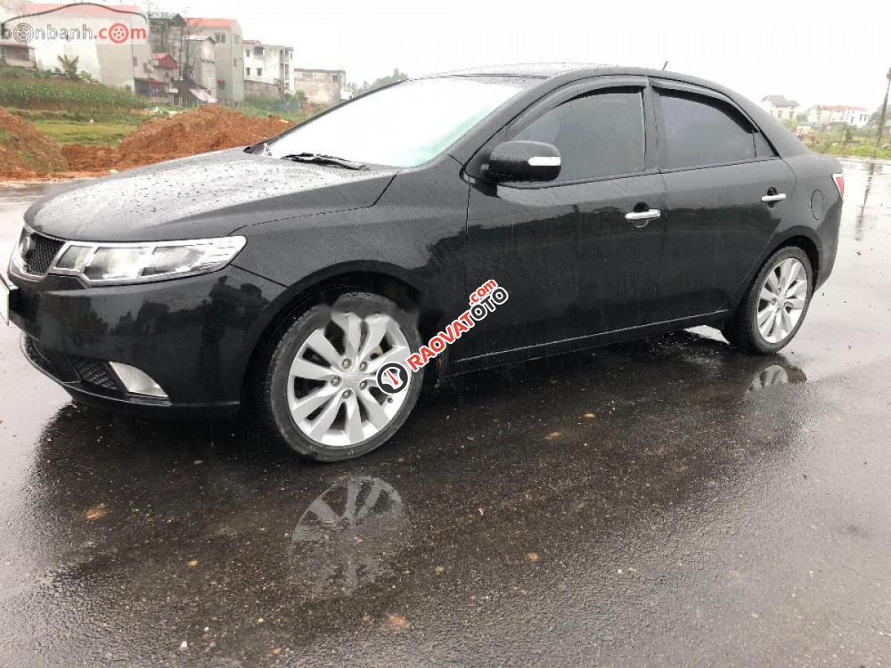 Bán Kia Cerato 1.6 MT đời 2010, màu đen, xe nhập  -8