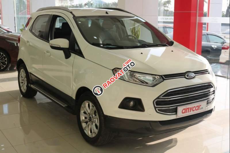 Cần bán xe Ford EcoSport 1.5AT sản xuất 2014, màu trắng -0