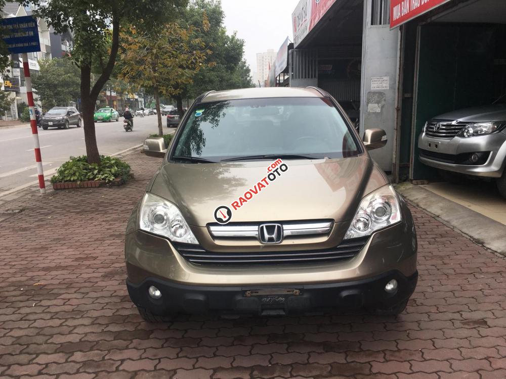 Bán ô tô Honda CR V 2.4 2009, màu vàng, giá chỉ 520 triệu-6