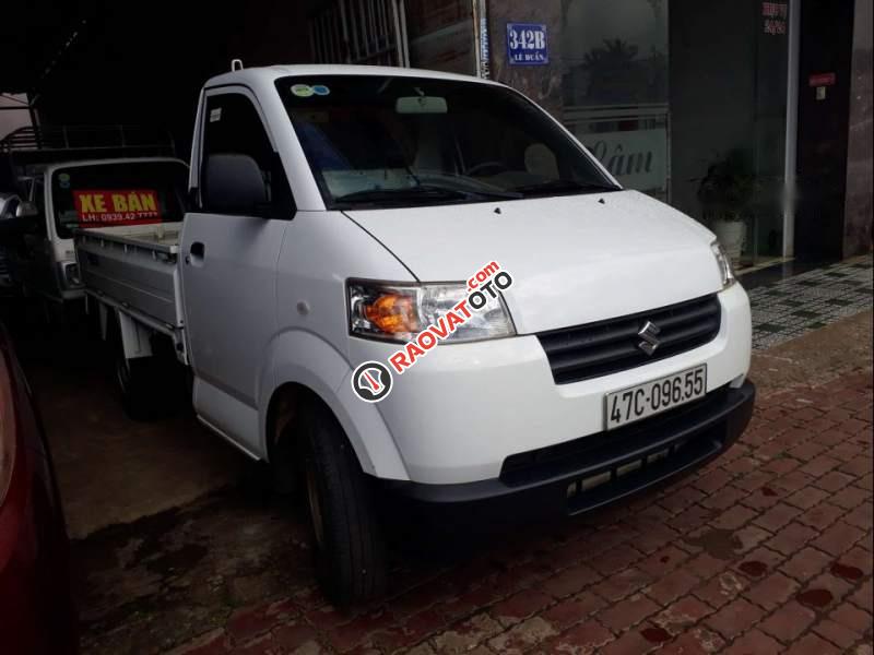 Bán ô tô Suzuki Carry  đời 2015, màu trắng, thùng lửng 750kg-1