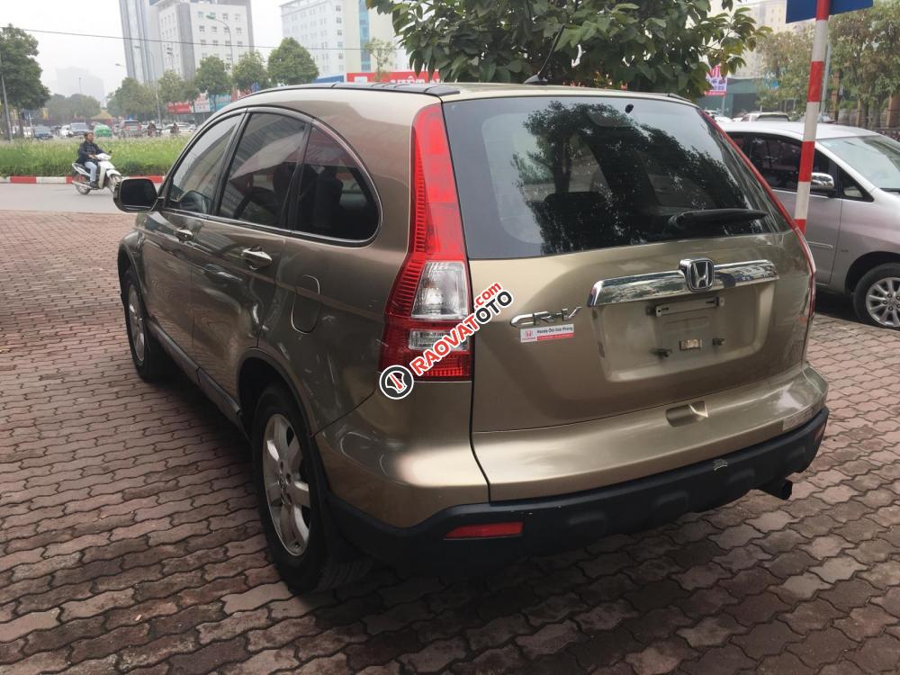 Bán ô tô Honda CR V 2.4 2009, màu vàng, giá chỉ 520 triệu-1