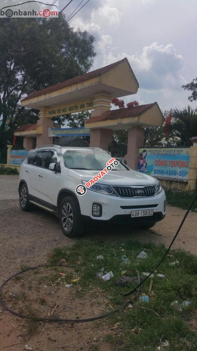 Bán Kia Sorento GAT 2017, màu trắng, số tự động, 840 triệu-2