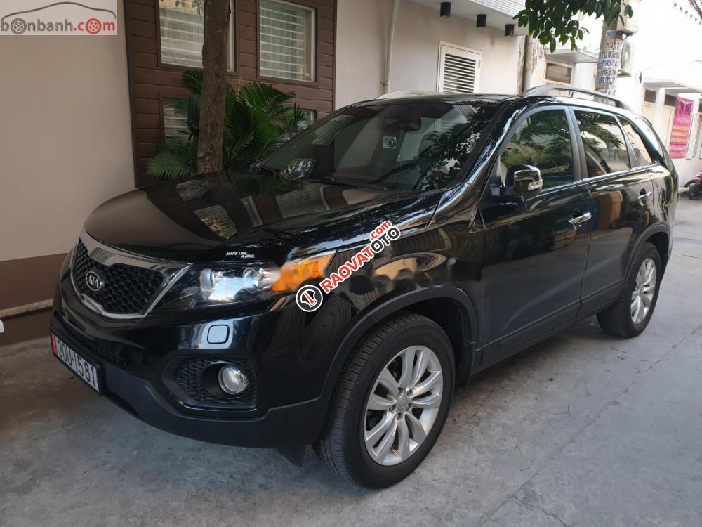 Bán Kia Sorento Limited sản xuất năm 2010, màu đen, nhập khẩu -3