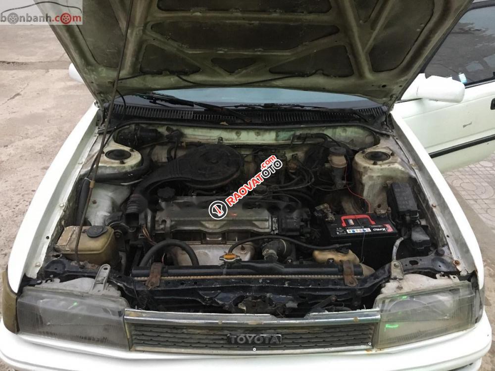 Cần bán gấp Toyota Corolla 1.6 GLI sản xuất 1991, màu trắng, nhập khẩu nguyên chiếc-1