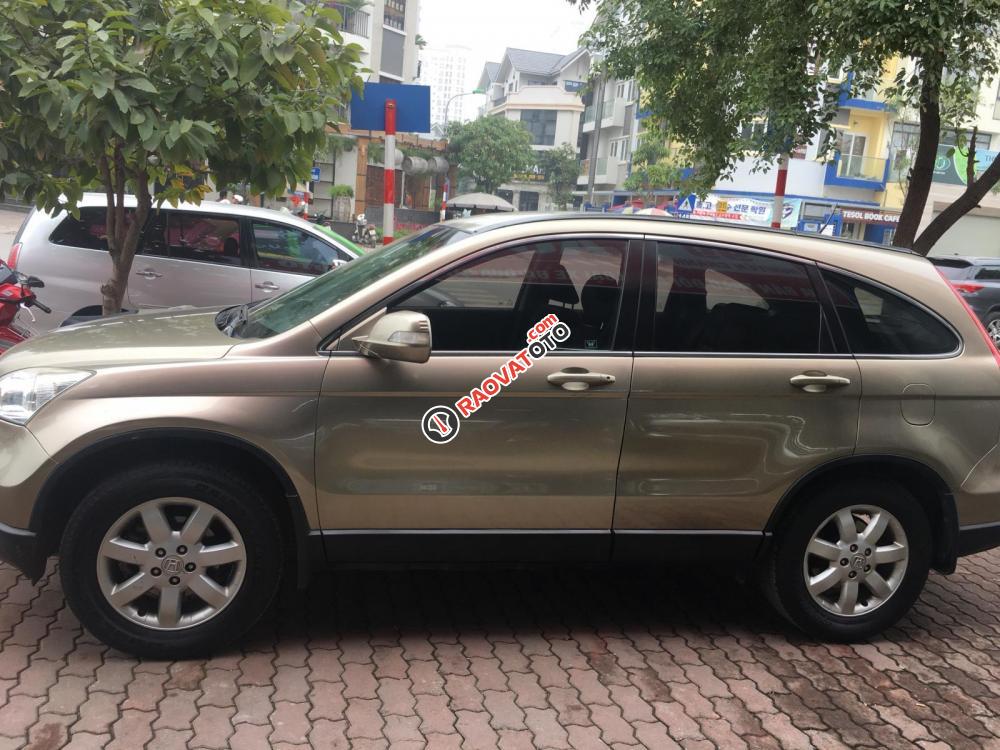 Bán ô tô Honda CR V 2.4 2009, màu vàng, giá chỉ 520 triệu-4