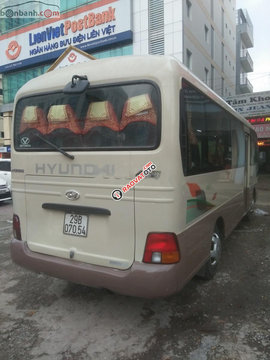 Bán ô tô Hyundai County Limousine sản xuất năm 2014, màu kem (be) chính chủ-0