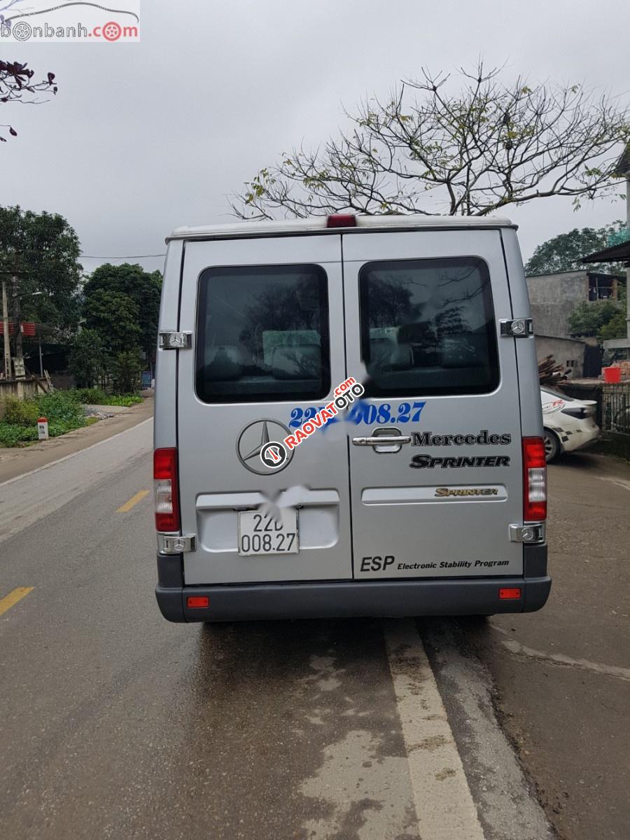 Cần bán lại xe Mercedes Sprinter 311 đời 2008, màu bạc số sàn-2