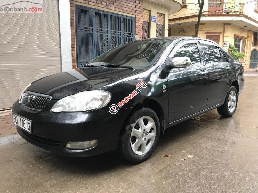 Bán Toyota Corolla altis 1.8MT đời 2009, màu đen số sàn-1