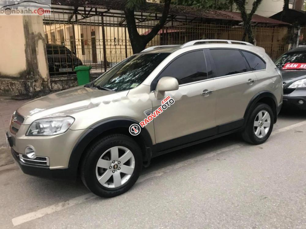 Bán xe Chevrolet Captiva Maxx đời 2010, màu vàng số sàn -7